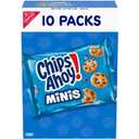 CHIPS AHOY! Mini Original Chocolate Chip Cookies, 10 Snack Packs, Best By: 06/Sept/2026