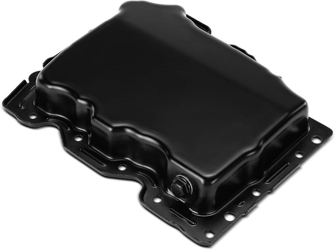 Engine Oil Pan with Drain Plug Replacement for Chevrolet Impala 2014-2016, Malibu 2013-2015 & Buick Regal 2014-2016 & Cadillac ATS 2013-2017, CTS 2014-2015, 2.0L 2.5L