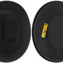 Geekria Comfort Velour Ear Pads for Bose New QuietComfort, QC 45/ 35II/ 35IIGaming/ 35/25/ 15/ SE, AE 2/2i/2w, SoundTrue, SoundLink AE2 Headphones, Ear Cushions with Video Guide (Black)