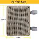 Cat Nail File Scratcher Wrapped Around Cat Scratching Post, 14.81x11.12 Inches, Cat Scratch Pad That Files Nails, Protects Post