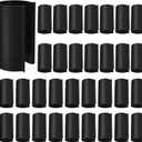 Jetec 32 Pcs PVC Pipe Clips Pool Cover Clamps for Above Ground Pool Greenhouses, Row Covers, Garden, Shelters, Bird Protection, 2.4 Inch Long(for 1 Inch PVC Pipe,Black)