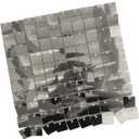 Srliya 24PCS Shimmer Sequin Wall Panels 0.98 0.98 FT, Translucent Frame, Easy Snap Together, Reusable Backdrop for Weddings, Birthdays, Parties