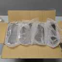 NINEWEEN Plastic Storage Drawers, Home Office Supplies Organizer for Bathroom, Kitchen, Pantry, Coffee Bar, Clear Desk Accessories Box for Marker, Art Crafts, Makeup (12 Drawers)