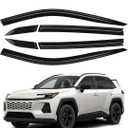 Window Visor for Toyota RAV4 2026 2027 LE/SE/XLE/XSE/Woodland/Limited Accessories, Outside-Mount Rain Guards Window Visors Dark Smoke 4PCS
