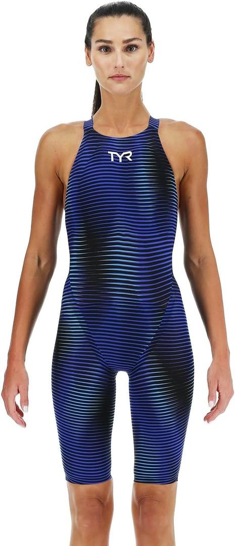 TYR Women's Avictor 2.0 Luminis Closed Back Tech Suit Swimsuit, Size 32