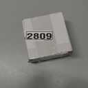 HDBUBALUS Visor Style Turn Signal Trim Ring Cover Auxiliary Light Passing Lamp Bezel Fit for Harley Touring Electra Glide Road King Softail (Chrome)