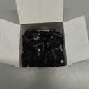 AQUANEAT 12 Pack Aquarium Suction Cups with Clip Black,for 1" Standard Aquarium Heater, Tubing Hose, Plant Fish Tank