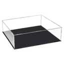 uxcell Acrylic Clear Display Case Box Dustproof Protection Showcase Cube Collectibles Show Box 11.8x9.8x3.9inch (11.8x9.8x3.9 inch)