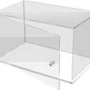 Clear Acrylic Plastic Display Case Clear Plastic With White Base
