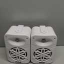 PyleUsa Bluetooth Indoor Outdoor Speakers Pair - 500 Watt Dual Waterproof 5.25 2-Way Full Range Speaker System w/ 1/2 High Compliance Polymer Tweeter - Home, Boat,Deck, Patio, Poolside - PDWRBT56WT