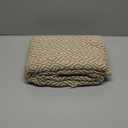 DII Diamond Throw Collection Cotton Woven, 50x60, Stone