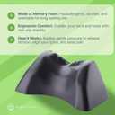Occipital Release Tool for Pivotal Therapy & TMJ Device Cervical Traction Pillow for Neck, Shoulder, and Back Pain Relief - Tension Headaches, Manipulation Therapies, Trigger Points