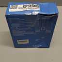 AQQA Aquarium Electric Power Sponge Filter,3W/5W Silence Submersible Foam Filter,Sponges Bio Ceramic Media Balls Double Filter for Saltwater Freshwater Fish Tank (S)