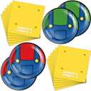 40Pcs Super Game Theme Party Supplies - Perfect for Birthdays Party and More Party