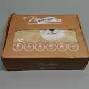 MINIBOO Hooded Baby Towels for Newborn & Toddler - Super Soft Baby Bath Towels with Hood, Highly Absorbent Viscose Made from Bamboo Hooded Towel for Boys, Girls, Newborn Essentials (32 x 32 inches, Brown Dog)