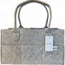 Diaper Caddy - Nursery Storage Bin and Car Organizer for Diapers and Baby Wipes