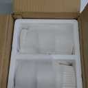 MALACASA Ramekins 6 oz Oven Safe, Porcelain Creme Brulee Ramekins Pudding Custard Cups Small Ceramic Souffle Dishes Ramakan Ramiken Ramicans Baking Bowls Set of 6, White, Series RAMEKIN-DISH