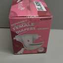 Disposable Dog Diapers, Female Dog Diapers for Heat Cycle Protection, Super Absorbent & Adjustable, for Excitable Urination, Incontinence & Potty Training, Medium, 10 Count