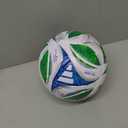Adidas Unisex-Adult MLS League Nativo Soccer Ball,White/Green/Glory Blue/Solar Blue,4
