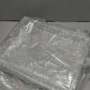 20 Pack Clear Plastic Humidity Domes for Seed Starting 13.7 x 10.5 x 1.2 Inches Transparent Grow Covers for Seed Starter Plant Trays Covers for Germination and Garden Growing