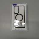 for Samsung Galaxy A36 5G Case, [Transparent & Holster Series] Belt Clip Full Body Shockproof Protective Cell Phone Cover with 2 Pack Tempered Glass Screen Protector (Black/Clear)