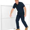 Leinuosen 32 x 24 Inch Attic Access Door Access Panel Crawl Space Door Aluminum Alloy Wall Hole Cover for Attic Crawl Space Wine Cellar