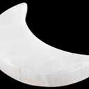 Selenite Charging Plate – 4" Moon Selenite Crystal – Mined and Crafted in Morocco – Ideal for Cleansing and Recharging Crystals and Healing Stones – Protection Crystals – Spiritual Gifts and Decor