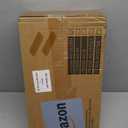 QEEIG Bathroom Floating Shelves for Wall - 15.7" Wall Mounted Shelf Over Toilet Farmhouse Home Decor Display Bookshelf Small 15.7 x 6.7 inch Set of 2, Rustic Brown (008-40BN)