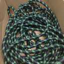 100ft Garden Hose, Non-Expandable Water Hose with 8 Function Spray Nozzle, Lightweight, Knik-Free, Burst-Resistant, Durable & Flexible 3/4" Garden Hose for Lawn, House Cleaning, Car Washing