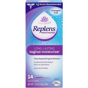 Replens Long-Lasting Vaginal Moisturizer with Reusable Applicator,