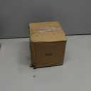 Crafted Classical Retro Wooden Antique Book Tissue Box Cover Square Tissue Holder Dispenser Paper Cover Case Napkin Holder Home Decor for Bathroom Living Room Office car Kitchen (Brown)