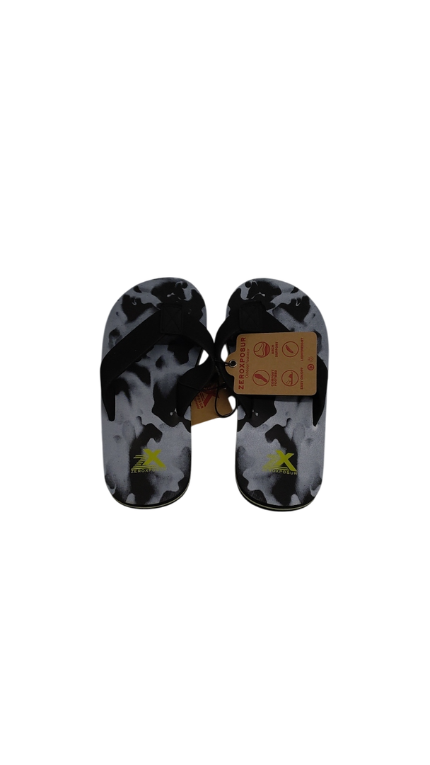 Zeroxposur Outdoor Footwear EVA Black Flip Flop 11/12