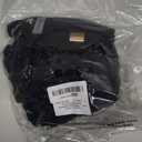 Blooming Jelly Womens High Waisted Bikini Tummy Control 2 Piece Bathing Suit Mesh Modest Two Piece 2026 Swimsuit (Large, Black)