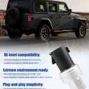 Air Conditioning Pressure Sensor Fit for Jeep Wrangler/Grand Cherokee Ram 1500/2500 Dodge Durango Chrysler Town&Country, Replace 5174039AA 5019881AA 5174039AB 4796563