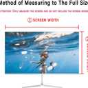 Hanging Blue Light Blocking Screen Protector Panel for 34 Inch | 21:9 Widescreen Monitor, Eye Protection Blue Light Blocking Anti Glare Filter, Anti-Scratch Hanging Design for Easy On/Off