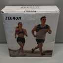 Zeerun Weighted Vest for Women & Men with Reflective Stripe and Adjustable Buckle, Comfortable & Durable Rucking Vest for Walking, Running & Strength Training (10 lb, Black)