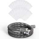 ArmiX AirSense 11 & AirCurve 11 Enhanced Heated CPAP Tubing 20 pcs filters  Compatible with Air Sense  Climate Line Tube for Humidified, Comfortable Sleep Apnea Therapy + 20 pcs filters