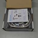 Handheld Toilet Bidet Sprayer for Toilet-Adjustable Water Pressure Control with Bidet Hose for Feminine Wash, Stainless Steel Brushed Nickel Cloth Diaper for Baby Wash (Stainless Steel, 1)