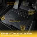 GINOWY-Floor Mats & Cargo Liner for Toyota Sienna 2013-2020 Only 8 Seats