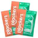 Plackers Micro Line Dental Floss Picks, Fold-Out FlipPick, Tuffloss, Easy Storage with Sure-Zip Seal, Fresh Mint Flavor, 90 Count (Pack of 3) 