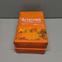 2 x Artscope Halloween Decorative Throw Pillow Covers 18x18 Inch Set of 4, Ghost Trick or Treat Pumpkin Sweet But Spooky Outdoor Farmhouse Pillow Cases for Home Sofa Couch-Orange