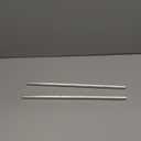 2Pcs 1/2" 6061 T651 Solid Aluminum Round Rod 16" Long 0.50 Inch Diameter Solid T651 Extruded Lathe Bar Stock, Round Aluminum Bars for Industrial, DIY Craft (+0.05")