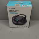 AIPER Cordless Robotic Pool Vacuum, Self-Parking Technology, Portable, Ideal for Above-Ground Flat Pool up to 40 Feet, Grey (Gray)