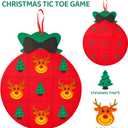 2 x Abakuku 3FT DIY Felt Christmas Tree Set with Games for Kids Toddlers Wall Hanging Decorations Felt Craft Kits,Wall Hanging Xmas Christmas Decorations