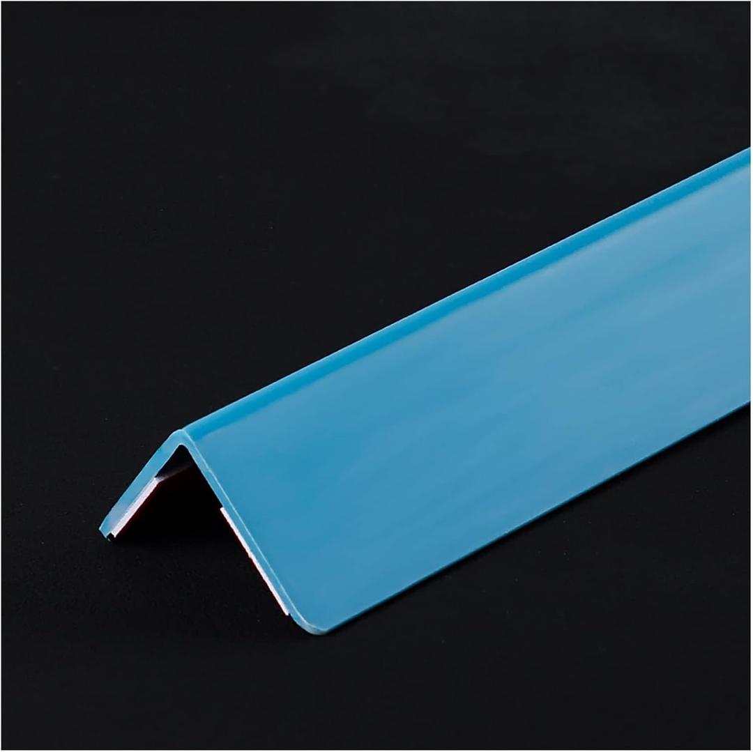 PVC Wall Corner Shield Self Adhesive,Blue ,1-2/5" Wide Heavy Duty Corner Protector/Corner Edge Strips (1M(3.3ft))