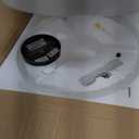 Livex Lighting 52135-92 Meridian Collection 3-Light Semi Flush Mount Ceiling Fixture with Oatmeal Color Fabric Hardback Drum Shade and Satin White Diffuser, English Bronze