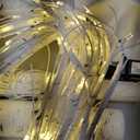 3PACK Lighted Birch Tree 4FT 5FT and 6FT, Smart White Christmas Tree with Lights with APP Home Decor, Warm White, Timing, Dimmer, Group Control, Music Sync, Holiday Decor Indoor/Outdoor Use