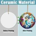 Dodosky Mermaid Christmas Tree Ornament - Keepsake Gift for Mermaid and Animal Lovers