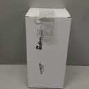 Disco Ball Light 5" Mirror Ball Motor Hanging Rotating Disco 90s Party Decor 5rpm with 3 Light Color and 18 LED Hanging and Table 2 Use for Graduation Wedding Bar Club Band Stage Home Birthday(Silver)