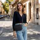 Small Crossbody Bags for Women with Detachable Wallet Vegan Leather Cross Body Bag for Woman Purse with Credit Card Slots